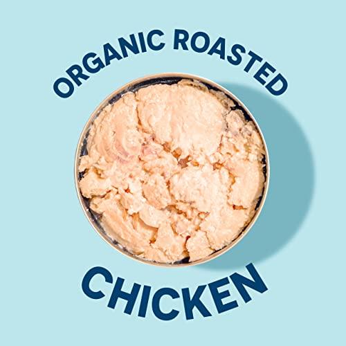 Wild Planet Wild Planet Organic Roasted Chicken Breast With Rib Meat, Skinless and Boneless, Sea Salt, Free Range, Non-GMO, Gluten Free, Keto and Paleo, 5 Ounce Single Unit/Can