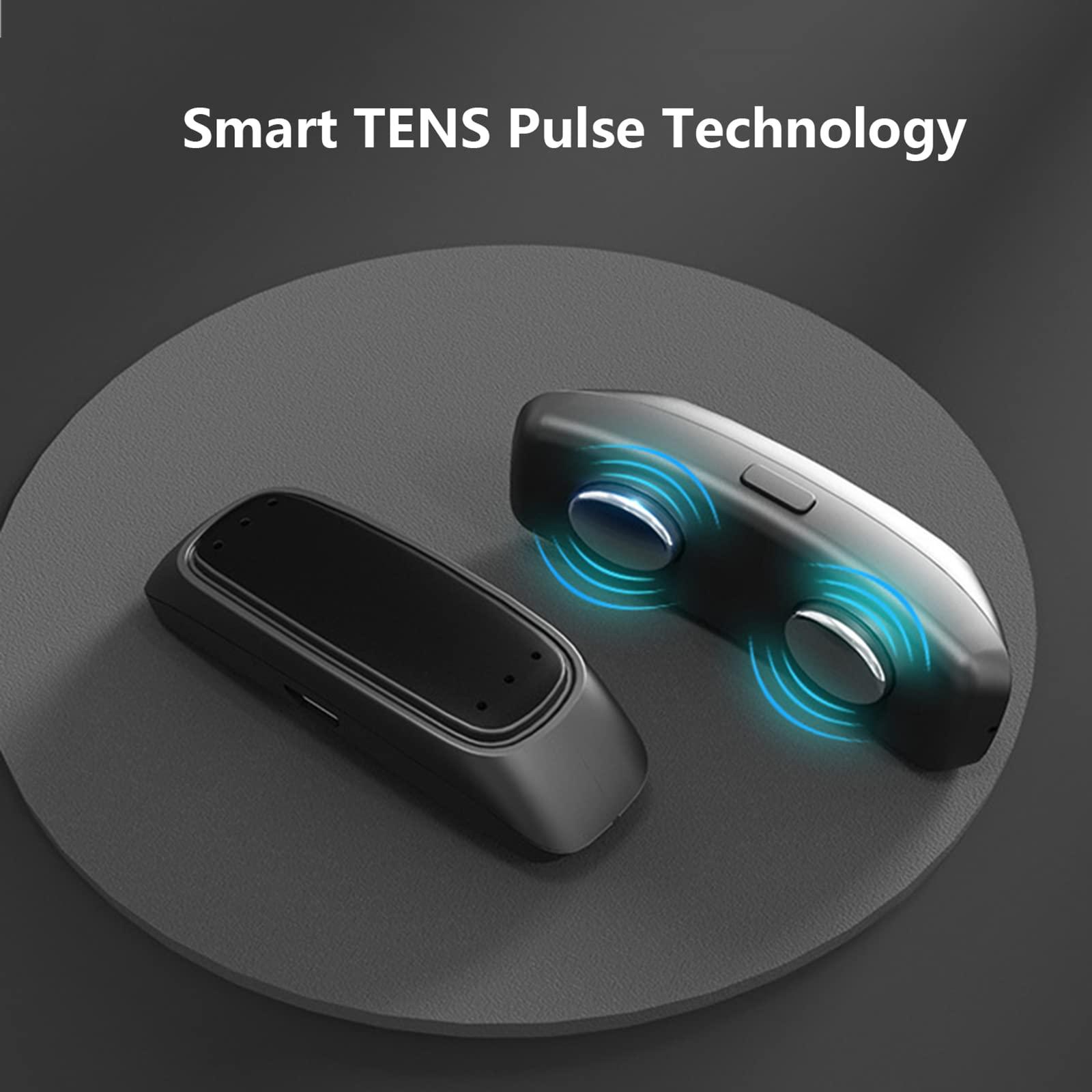 Walkervo Smart Anti Snoring Device Electric Stop Machine Automatic Laryngeal Snoring Device for Men And Women Snoring Aid Smart Snore Stopper Sleeping Aid Snoring Solution