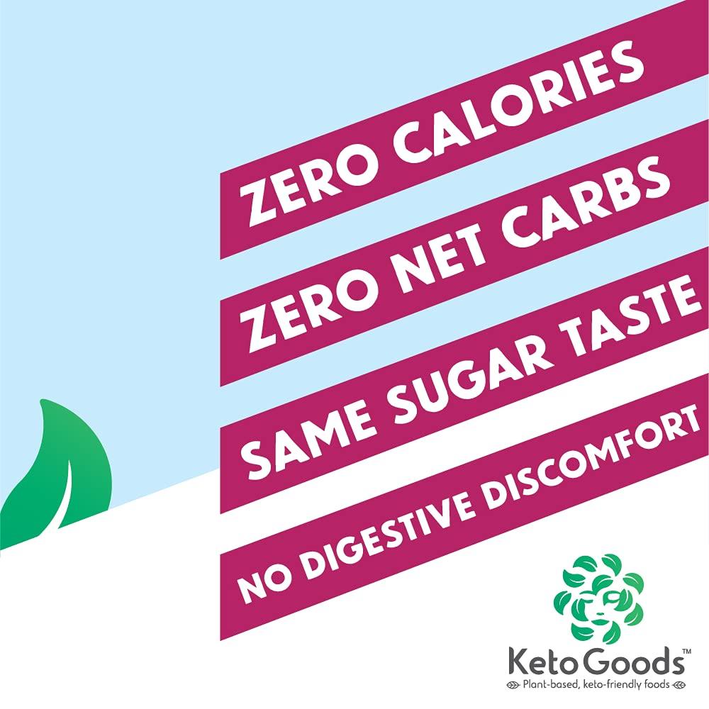 Keto Goods KetoGoods Allulose Simple Syrup: No carbs/calories, Keto friendly, No glycemic impact (2.5lb)