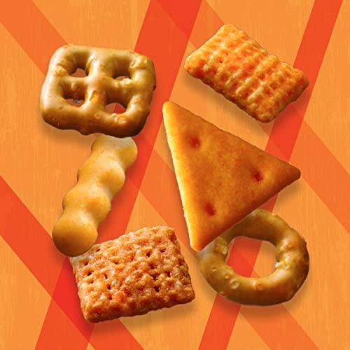 General Mills Chex Mix Snack Mix, Cheddar, Savory Snack Bag, Family Size, 15 oz