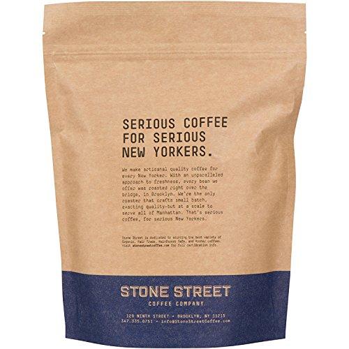 STONE STREET COFFEE COMPANY Stone Street Cold Brew Flavored Coffee, Natural Chocolate Flavor, Low Acid, 100% Colombian, Gourmet Coffee, Coarse Ground, Dark Roast, 1 LB