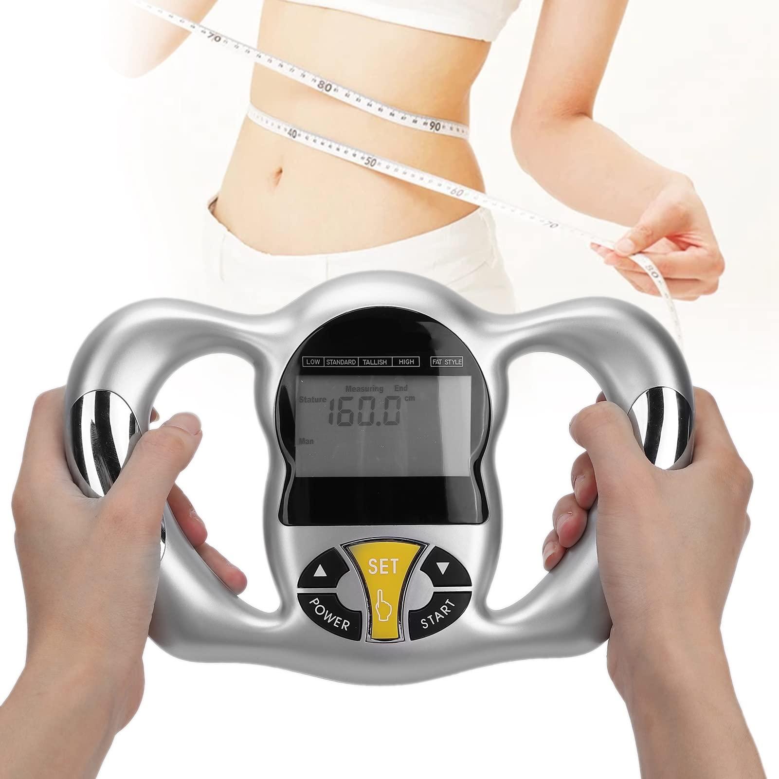 YUYTE Handheld Body Fat Tester, Body Composition Analyzer, Body Fat Measuring Instrument Bmi Meter Fat Analyzer Body Fat Monitor, The Measurement Speed is Fast and The Method is Simple