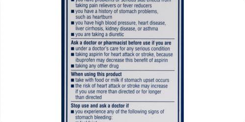 Advil Advil Pain Reliever and Fever Reducer, Pain Relief Medicine with Ibuprofen 200mg for Headache, Backache, Menstrual Pain and Joint Pain Relief - 100 Coated Tablets (Pack of 2)