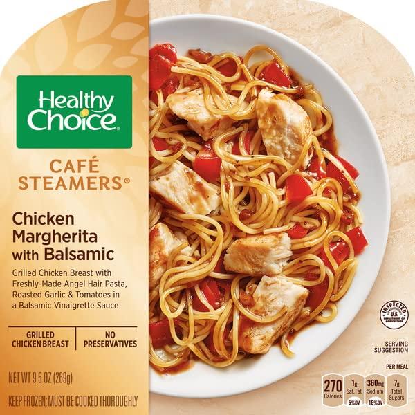 Ready Set Gourmet Healthy Choice Frozen Meals Variety Pack - Healthy Choice Sesame Chicken - Spicy Chicken General Tso\'s - Chicken Margherita with Balsamic - Kung Pao Chicken - Beef Merlot - 2 Boxes of Each, 10 Total