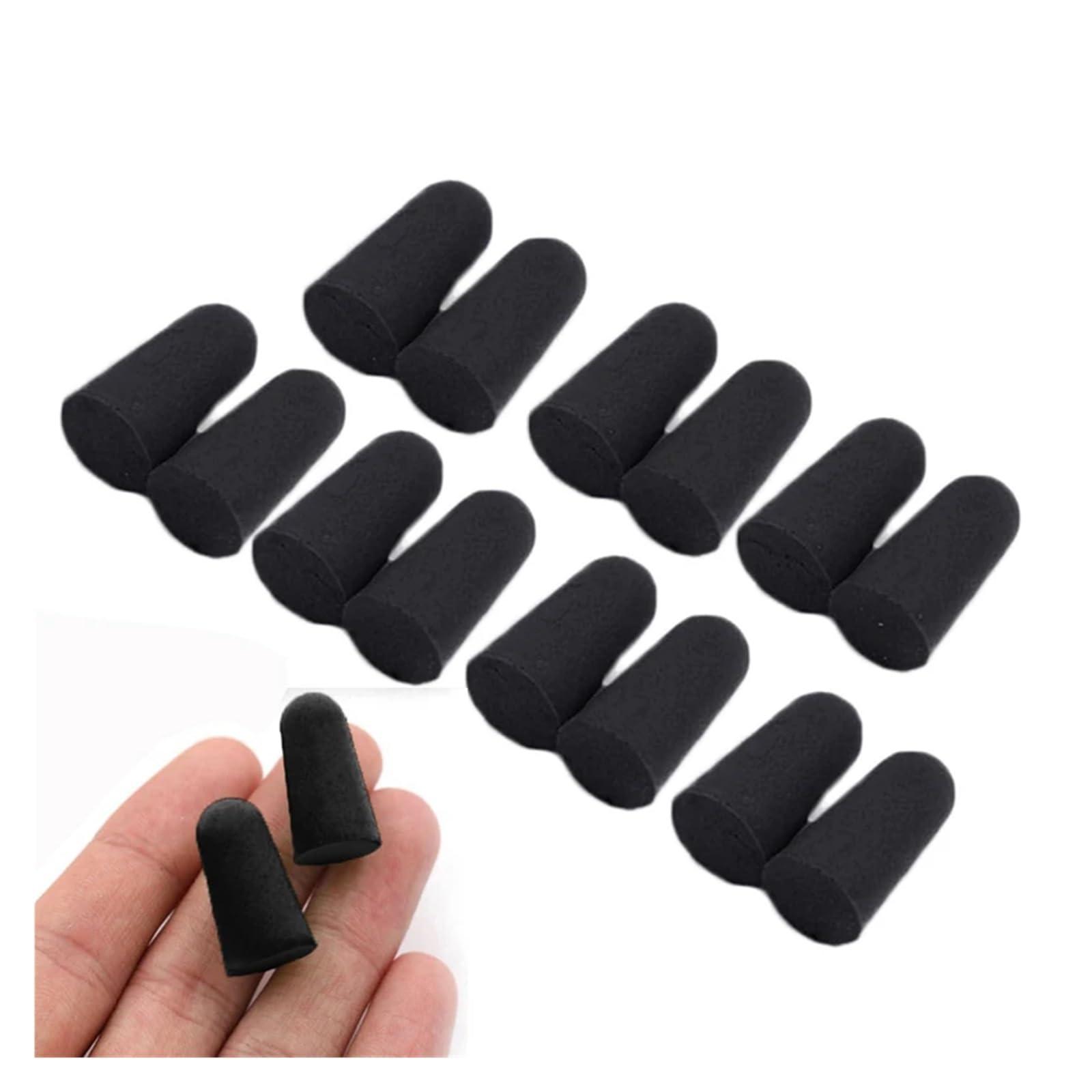 BMXWL 20PC Anti-Noise Sleeping Plugs Soft Foam Ear Plugs Sound Insulation Ear Protection Earplugs for Travel Foam Soft Noise Reduction