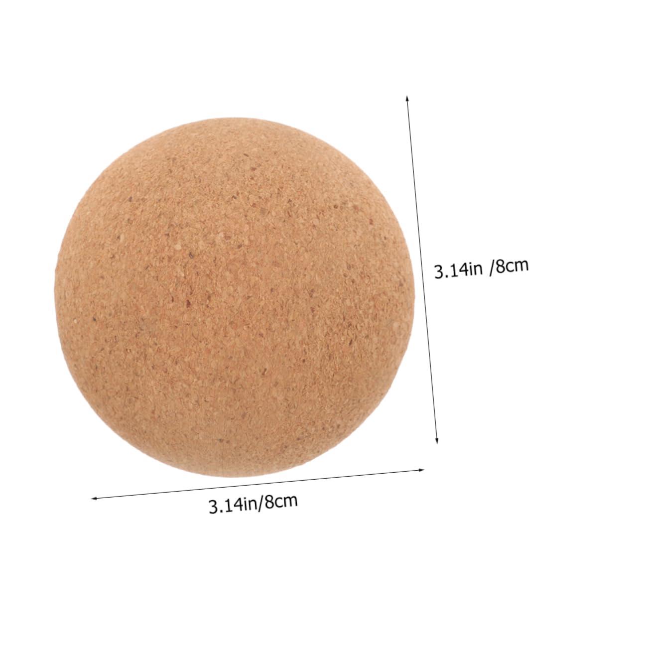 WHAMVOX WHAMVOX Massagers for Neck and Back Massage Ball Roller Small Massage Ball Cork Hand Massager