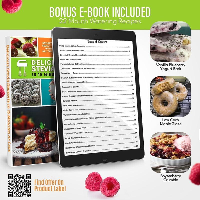 Stevia Select Stevia Select Liquid Stevia Drops - Zero Calorie Sweetener - All Natural Stevia Extract Sweetener Stevia Drops Sweetener Keto Sugar Substitute 2 Oz (2 Pack)