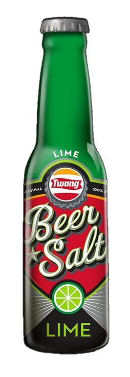 Twang Twang Flavored Beer Salt, Lime, 1.4 Ounce Mini Bottles (24 Count Display Pack)