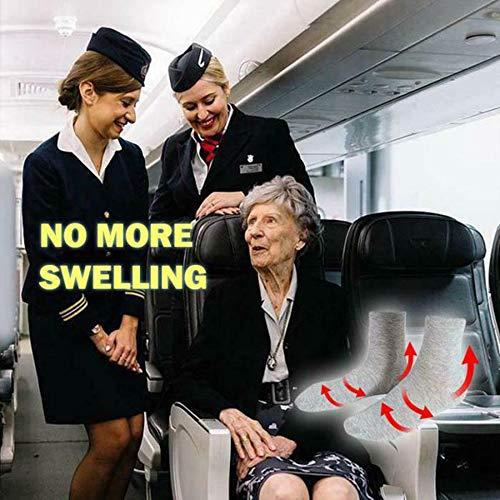 NevEND NevEND Diabetic Cotton Crew Socks Health Circulatory Physicians Approved Mens Womens White 12 Pairs 10-13