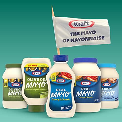 Kraft Kraft Mayo Olive Oil Reduced Fat Mayonnaise (12 oz Bottle)