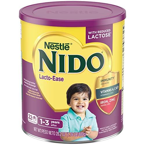Nido Nestle NIDO Lacto-Ease Toddler Powdered Milk Beverage - 28.2 Oz Canister - Toddler Drink Mix