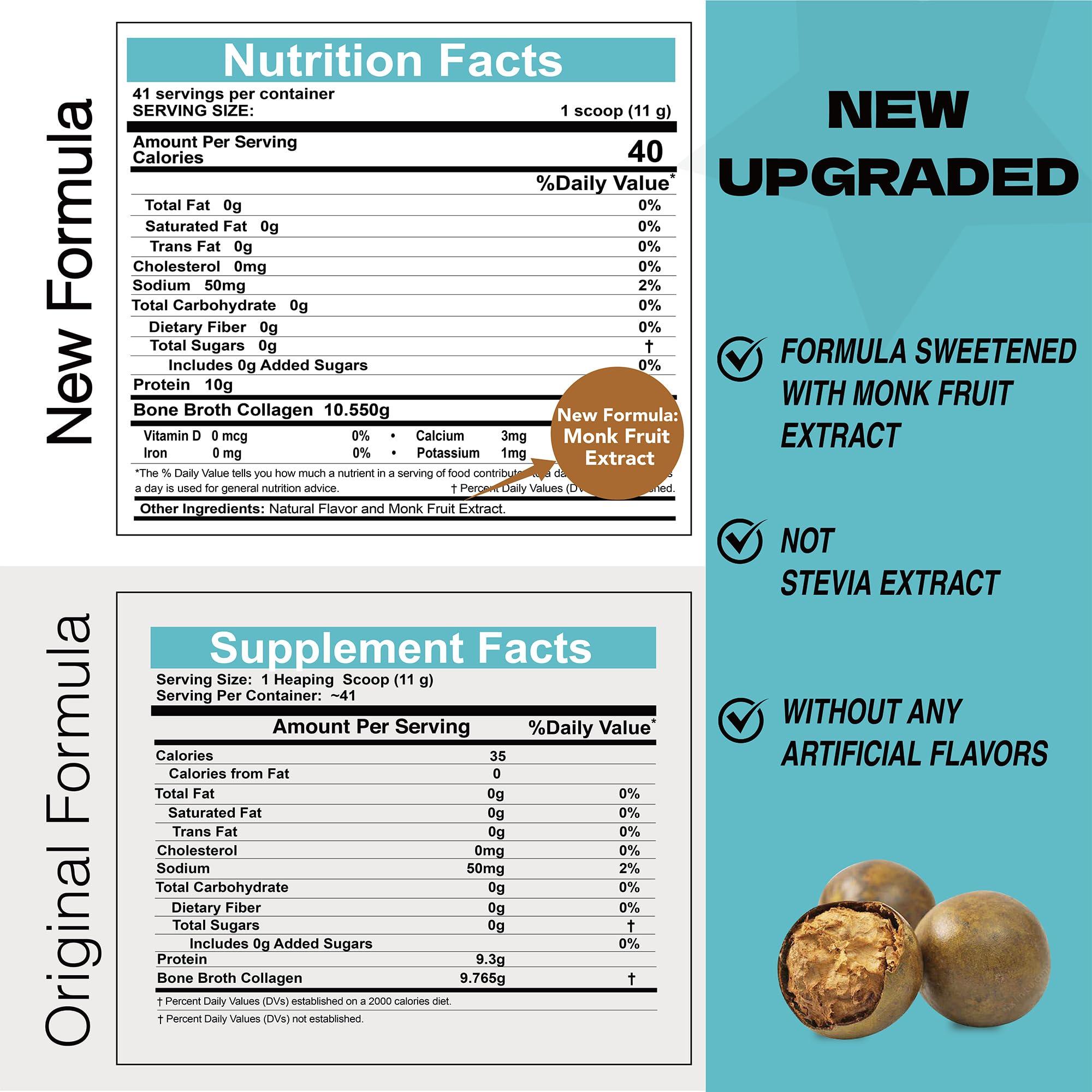 Zammex Zammex Bone Broth Protein + Bovine Colostrum Powder