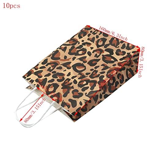 Leopard print gift bag hotsell