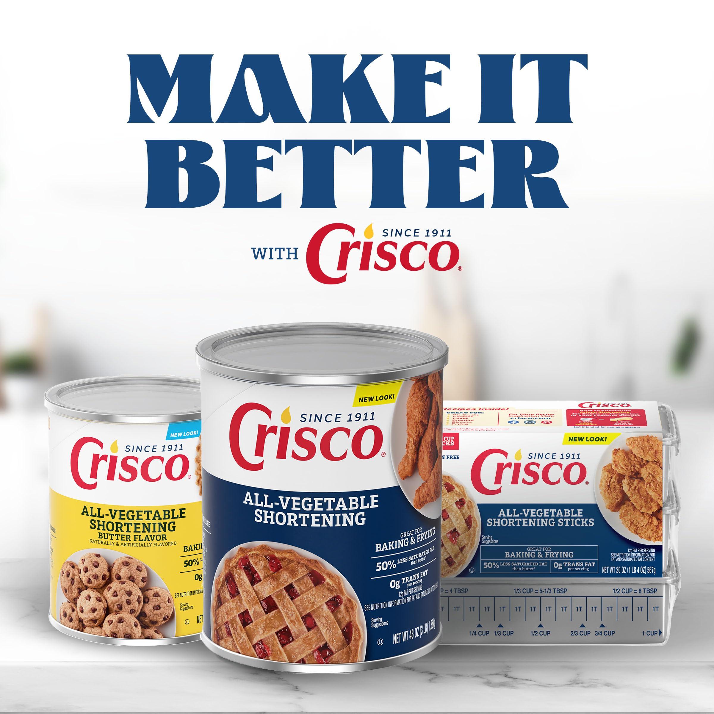 Crisco Crisco All-Vegetable Shortening, 6 Pounds