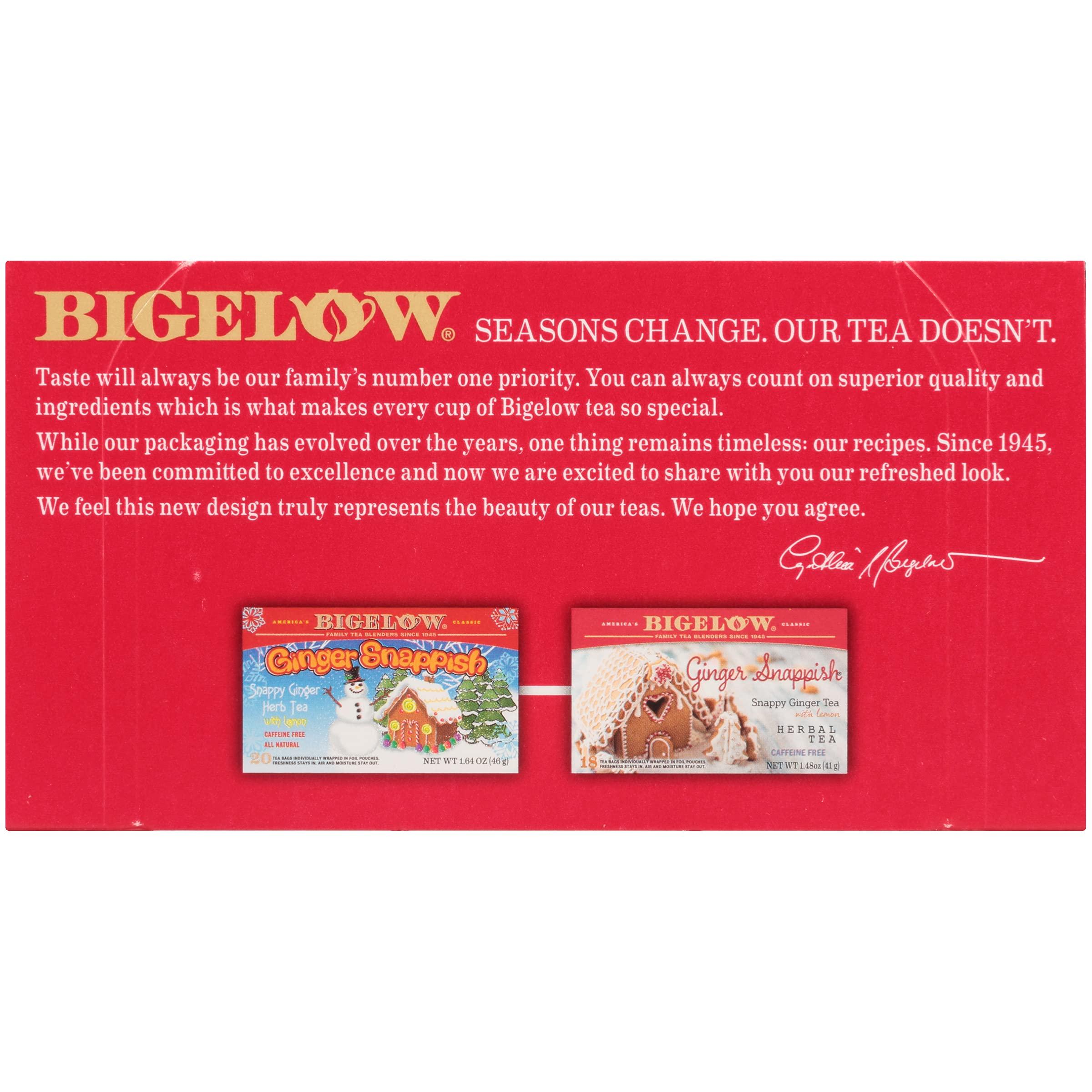 Bigelow Tea Bigelow Ginger Snappish Herb Tea 18 ct Tea Bag