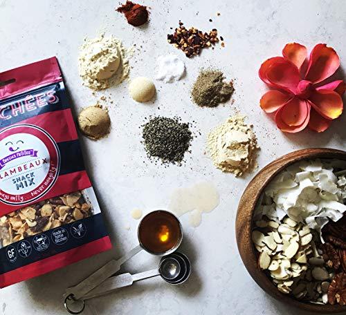 Becca's Petites Becca’s Petites Keto Snacks, Net Carbs - 3 gms, Premium Mixed Nuts – Spicy (Cayenne,Red Pepper,Garlic) Low Carb Snack - Gluten Free, Grain Free, Non GMO, Vegan, 3.5 Oz Bag (2-Pack)