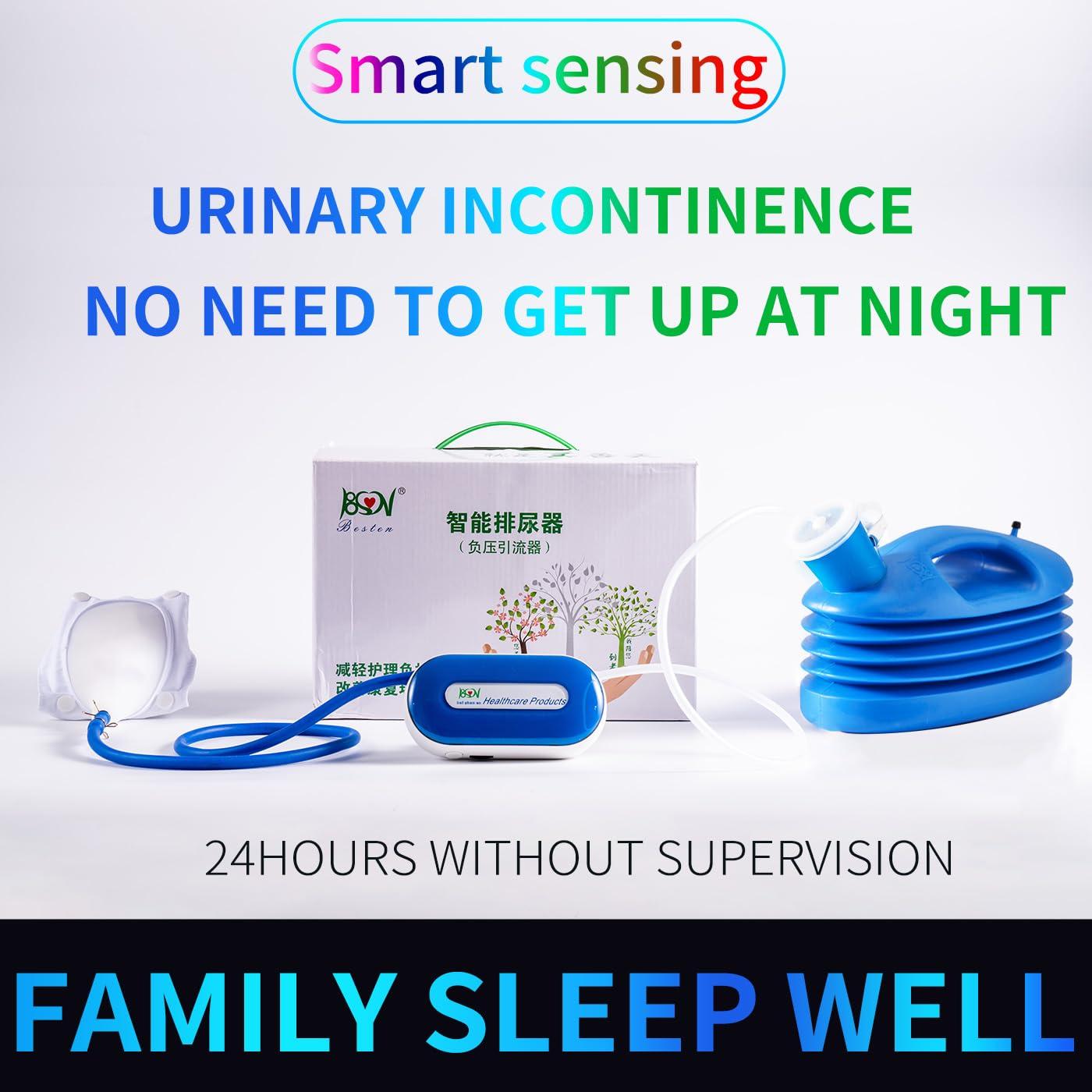 Merichealy Merichealy Urinary Incontinence Smart DeviceReusable, Portable, Fully Automatic, Intelligent Urine Trap with a Silicone Urine Collector and a Smart Host (Mixed-Gender Handheld)