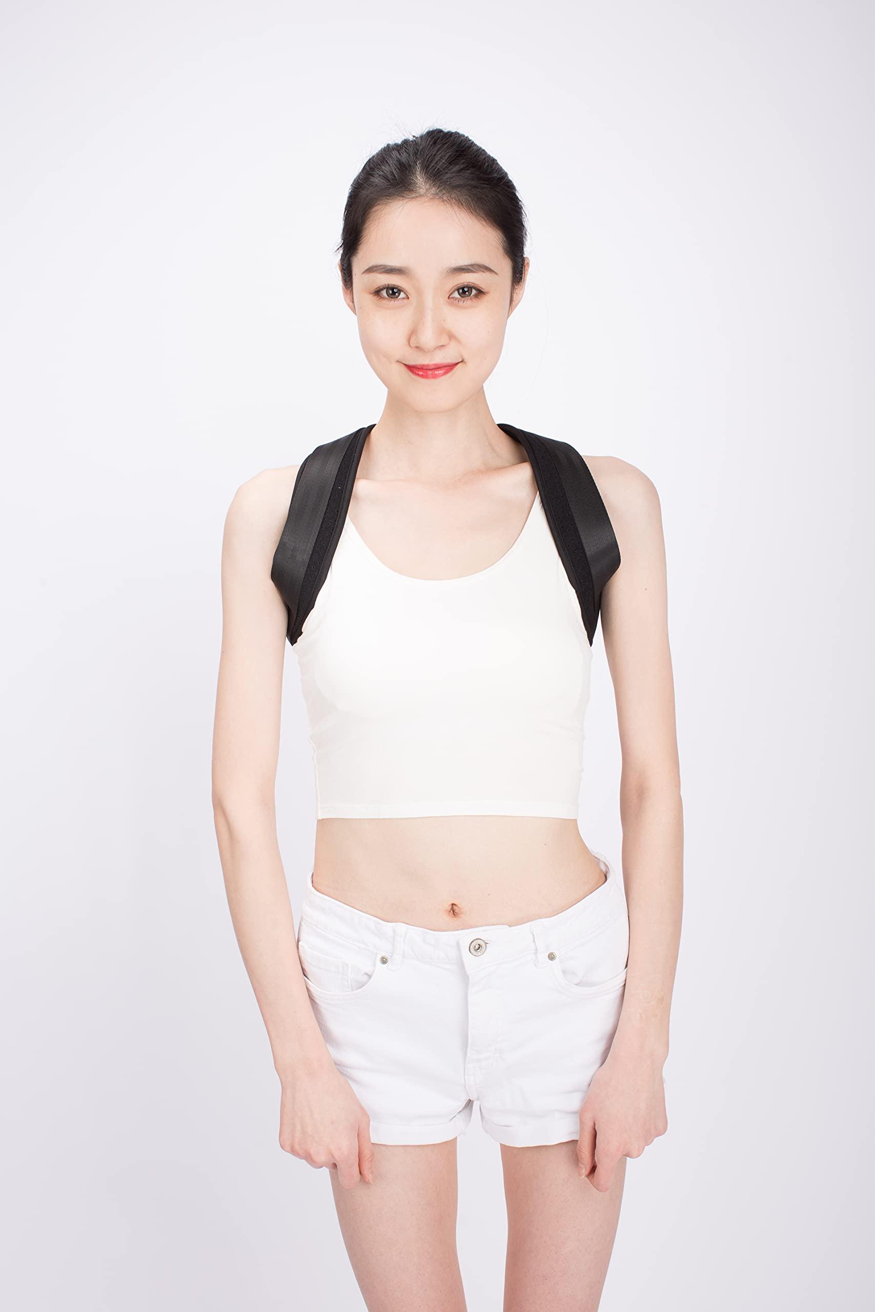 Nebula Voyager Nebula Voyager - Back Posture Corrector for Women & Men - Shoulder Brace Back Posture Corrector - Back Straightener Posture Corrector (Adjustable One Size Fits All)