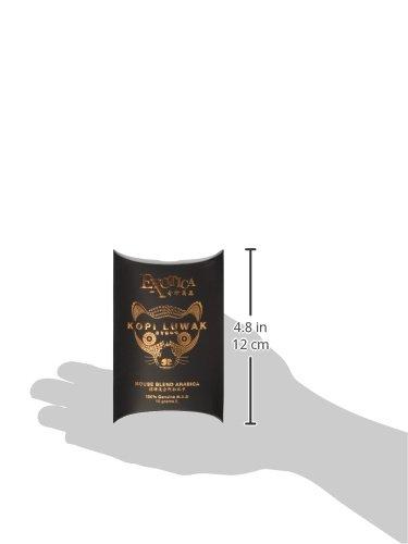 Apo Valley The World's Most Exclusive Coffee, 100% Genuine Kopi Luwak Specialty Arabica House Blend Ground Gourmet Coffee (10g sachet)