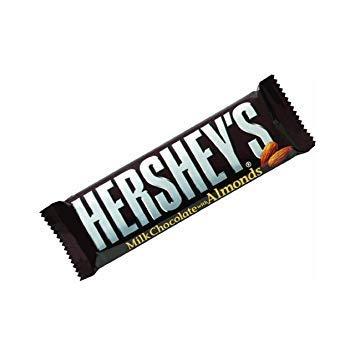 HERSHEY'S Hershey 's Milk Chocolate With Almonds Candy Bar
