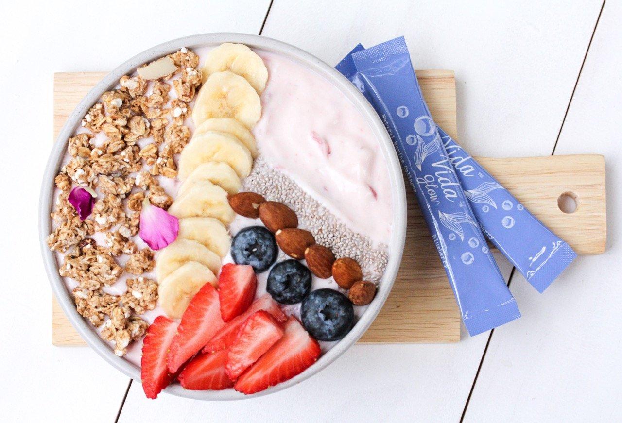 Vida Glow Vida Glow Marine Collagen Love Package Blueberry Flavor (90 x 3gram Serves)