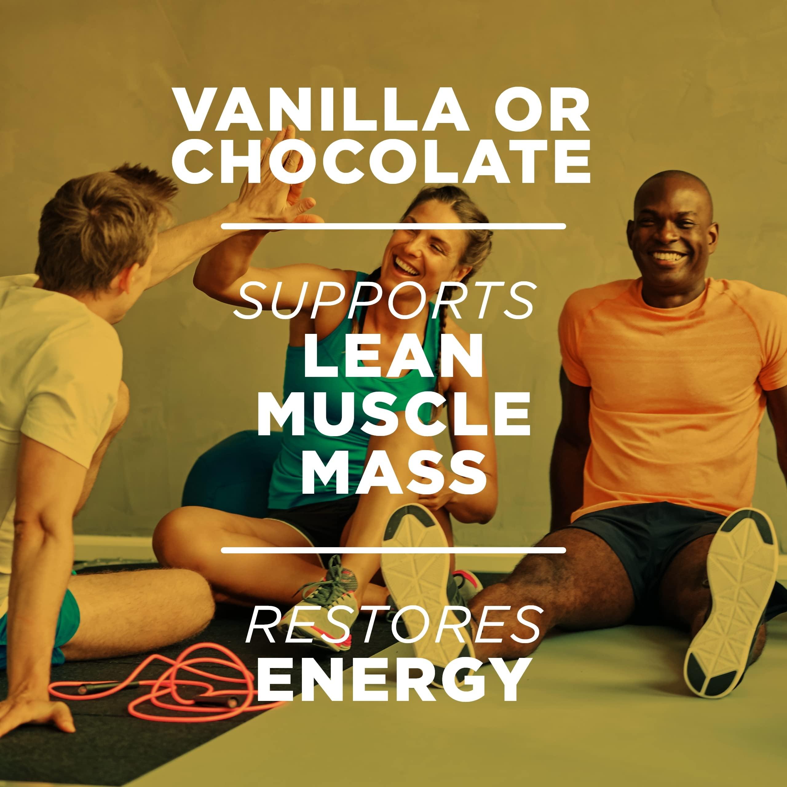 AdvoCare AdvoCare BodyLean25 - Protein Powder with Whey Protein Isolate - Supports Muscle Building & A Lean Body - Offers Energy Support* - Vanilla, 4.5 oz