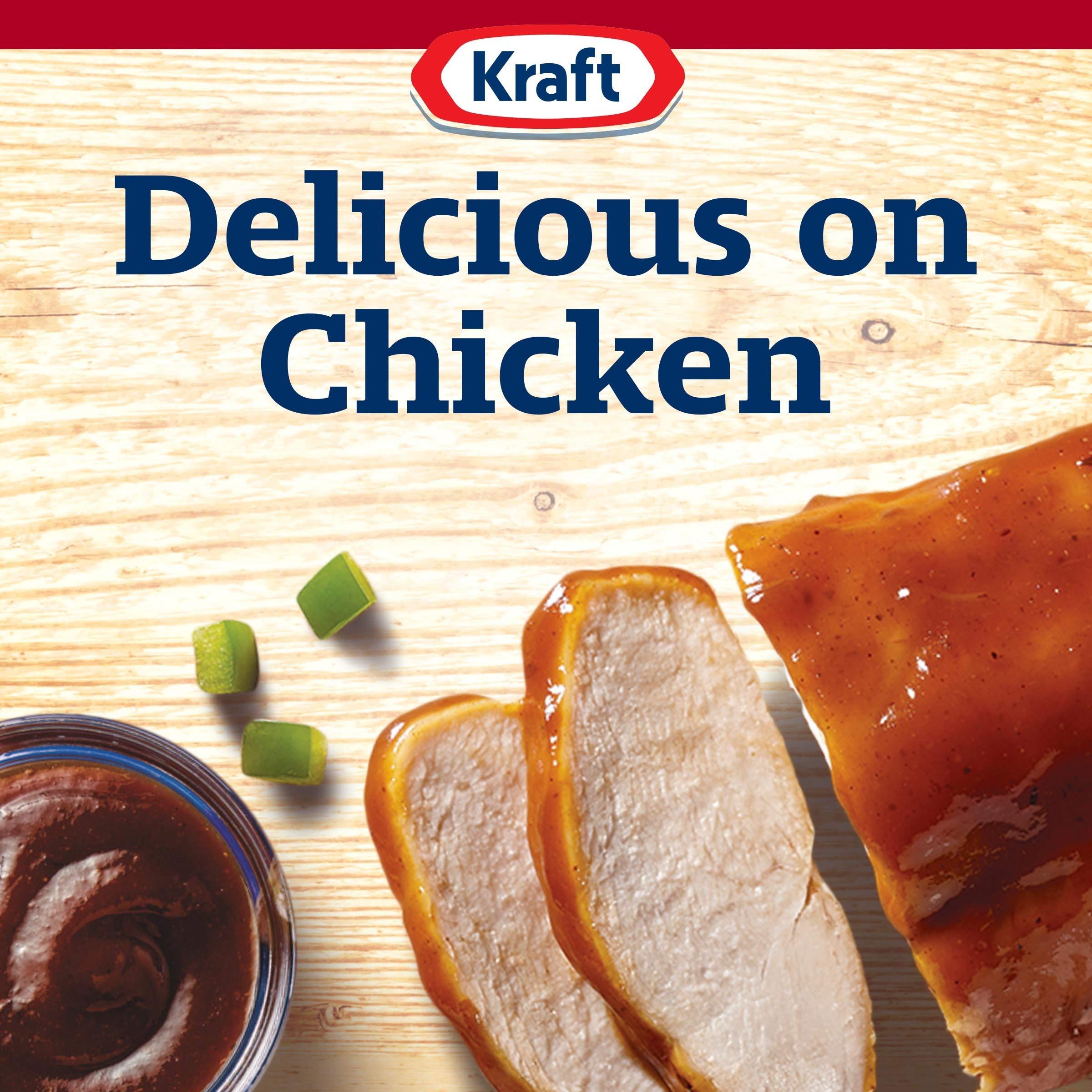Kraft Kraft Original Slow-Simmered BBQ Barbecue Sauce (18 oz Bottle) (Pack of 2)
