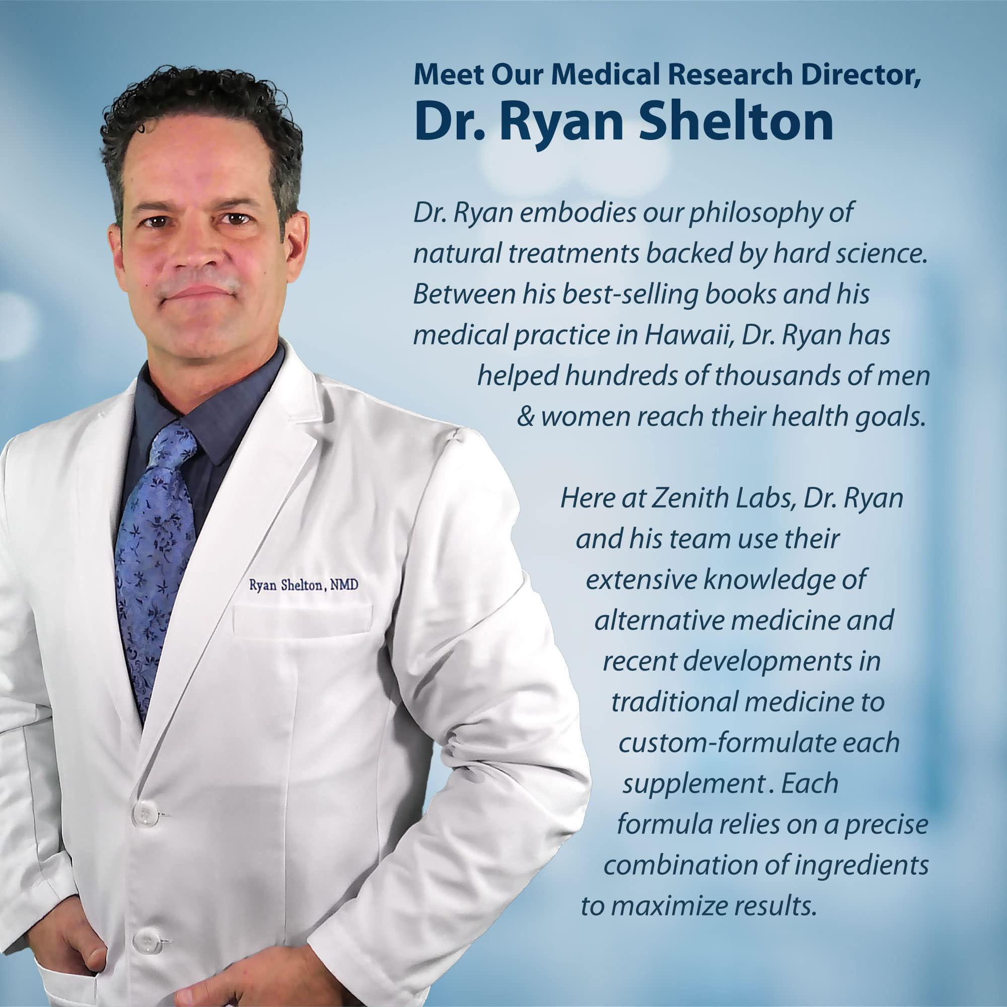 Zenith Labs Zenith Labs Longevity Activator Anti-Aging Supplement Dietary Supplement, Natural Antioxidants with Resveratrol - Supports Immune Function and Healthy Memory