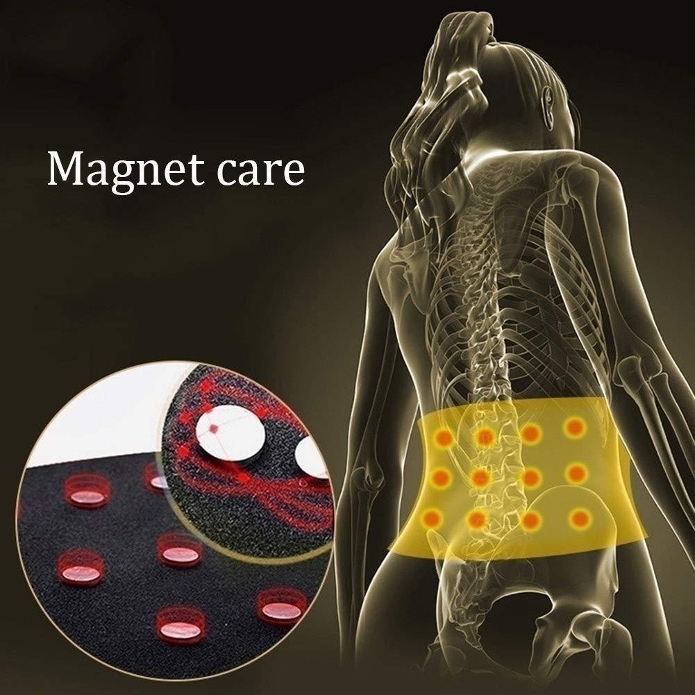 ZFF ZFF Magnetic Therapy Lower Back Brace - Support for Chronic Pain, Sciatica, Spasms, Nerve and Herniated Or Slipped Disc for Pain Relief (Size : M)