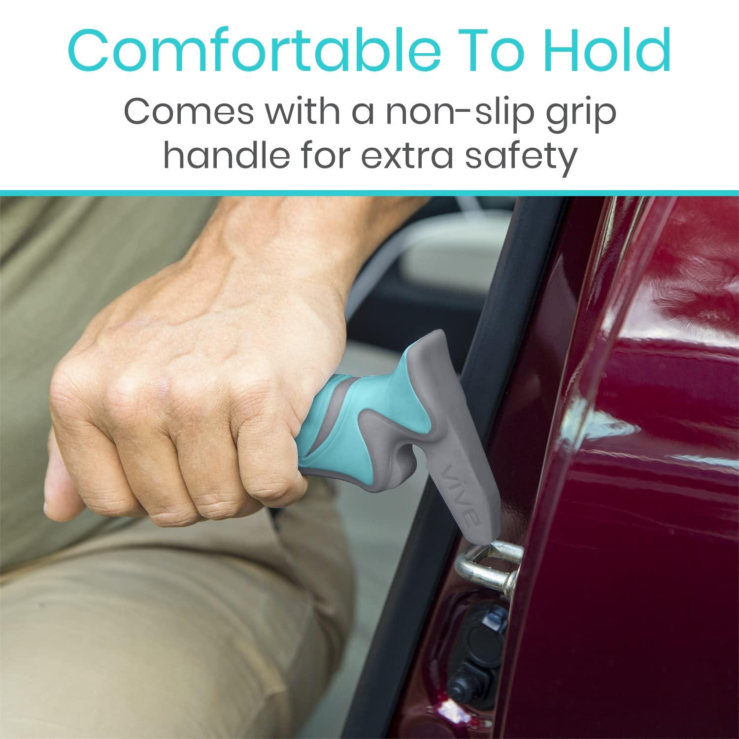 Vive Vive Car Handle Assist for Elderly - Vehicle Support Handle - Standing Mobility Aid Tool for Elderly - Safety Door Handle Autocane (2 Pack)