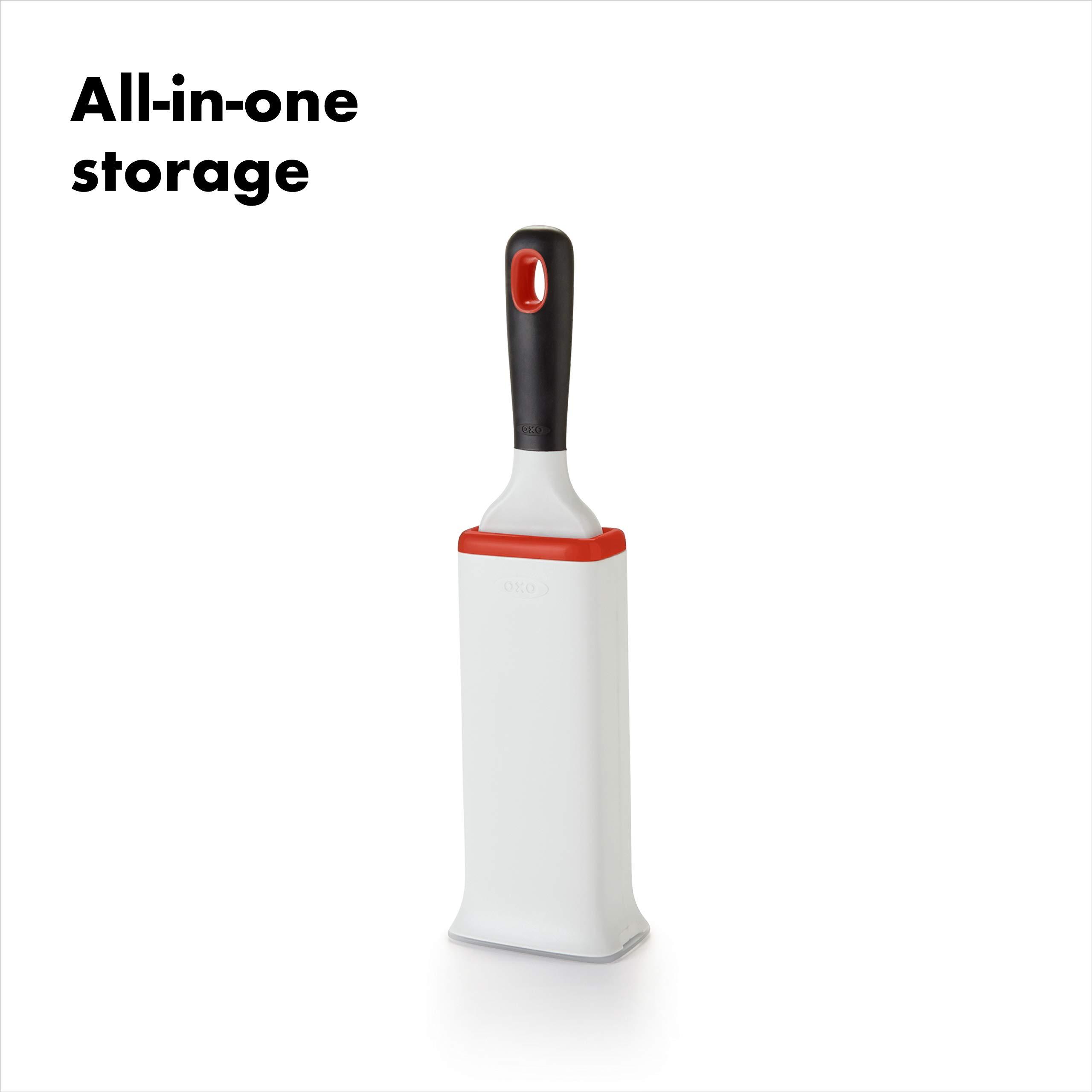 OXO OXO Good Grips Furlifter Pet Garment Brush Hair Remover For Clothing, White, Garment Brush