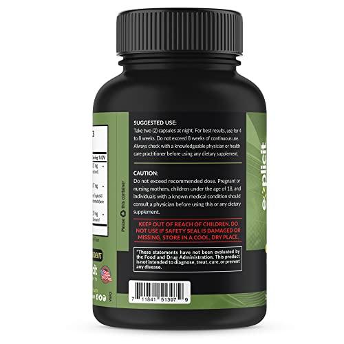 eXplicit Supplements eXplicit Supplements Keep Those Gains PCT 3-in-1 - Post Cycle Therapy - 60 Capsules