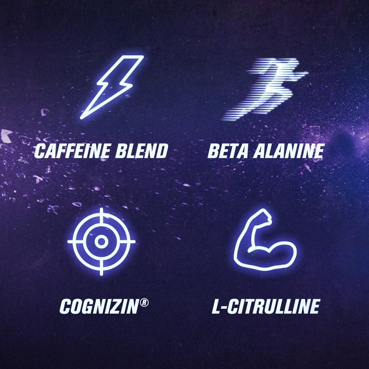 Jacked Factory Jacked Factory X John Wick - Wick Mode Pre Workout Powder - Intense Energy, Battle-Ready Focus, Unstoppable Commitment, and Sheer Will - 40 Servings, Osaka Cherry Blossom