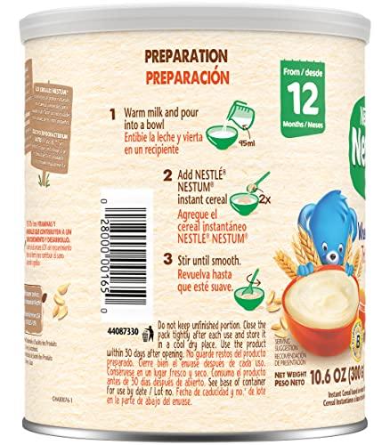 Gerber Nestle Nestum Cereal, Wheat and Honey, 10.5-Ounce Container (Pack of 6)