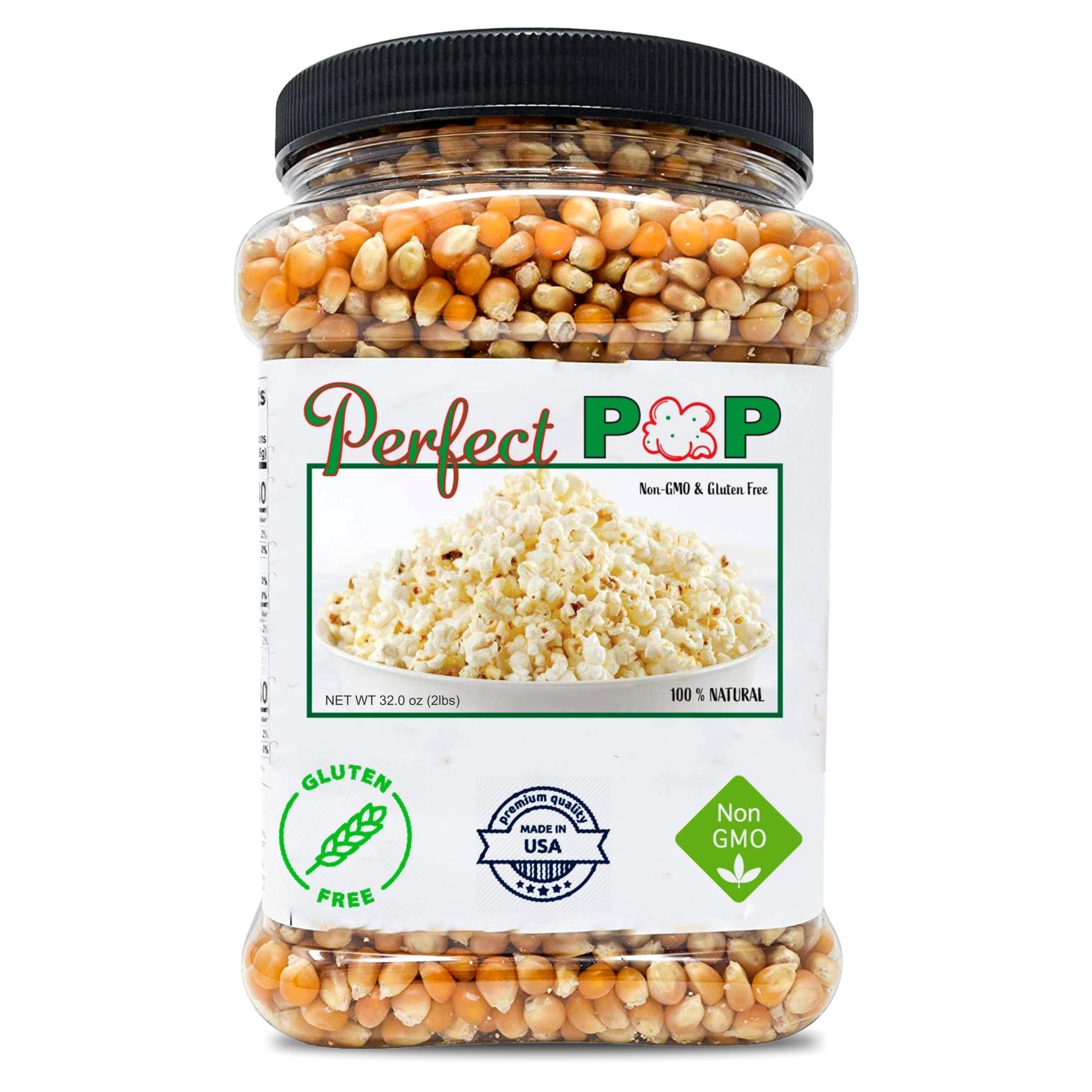 Concession Essentials Premium Gourmet Original Popcorn Kernels (Butterfly Style) - 2lbs