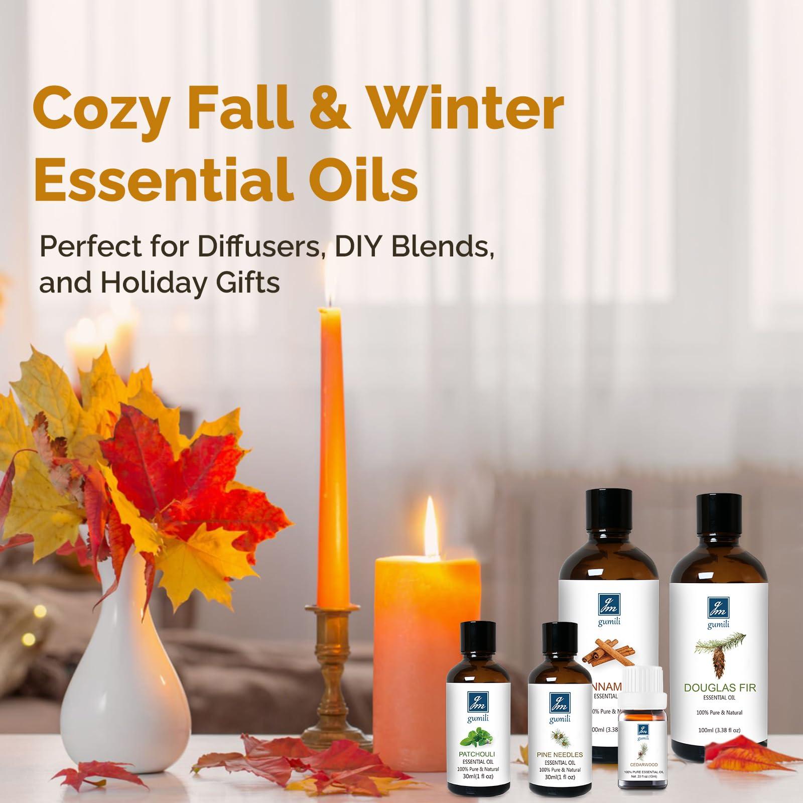 gm gumili GM Gumili Cedarwood Essential Oil for Diffuser Skin Hair Holiday Home Care