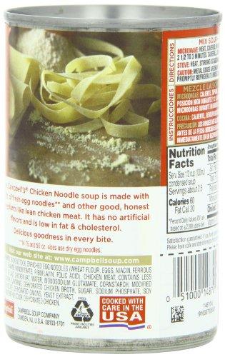 Campbell's Campbell's Chicken Noodle Soup, 10 3/4 oz. Cans, 12 Count
