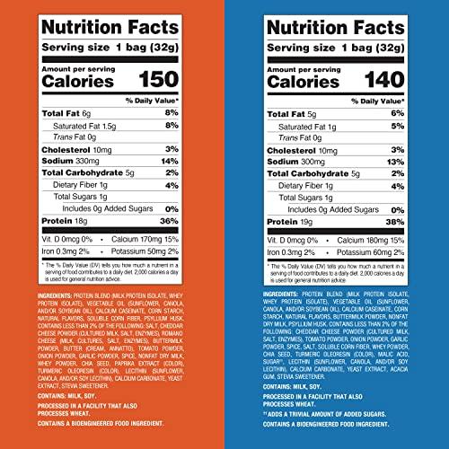 Quest Nutrition Quest Nutrition Tortilla Style Protein Chips Bundle, Ranch & Nacho Cheese, Baked, High Protein, Low Carb, Gluten Free, 1.1 oz, 24ct