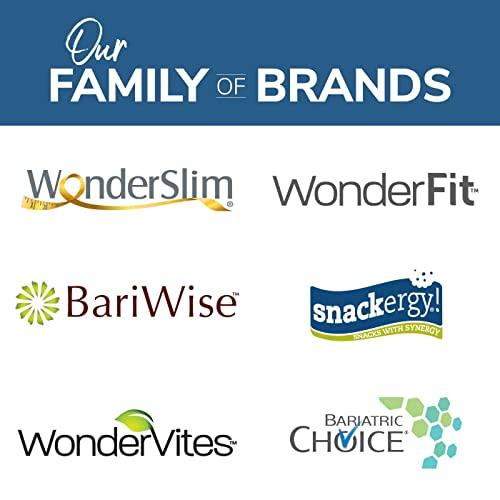 WonderSlim WonderSlim Protein Wafer Snack Bar, Variety Pack, 15g Protein, 5 Flavors, 0mg Cholesterol (5ct)