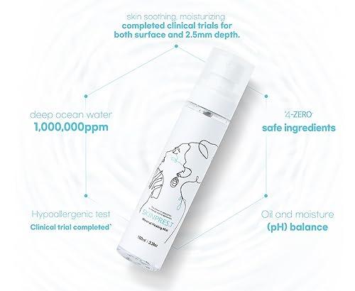 SKINPRES.T MINERAL HEALING MIST for Sensitive Skin with 100% Deep Sea Water, and Chemical-free, Preservative-free, Surfactant-free for comfort Soothing, Moisturizing 10.1 / 3.4 oz