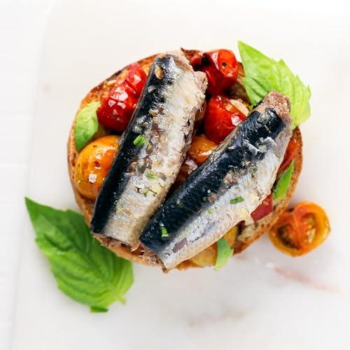 Wild Planet Wild Planet Wild Sardines in Water with Sea Salt, Tinned Fish, Non-GMO, Sustainable 4.4 Ounce (Pack of 12)