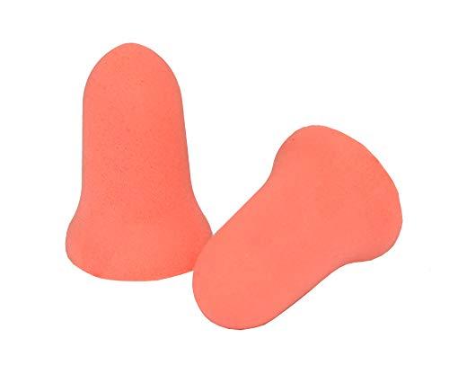 G & F Products Foam Ear Plugs for Sleeping Noise Cancelling 32db Sound Blocking Bell-Shaped- 50 Pairs Noise Reduction for Peace & Quiet - Perfect for Travel & Study, Sleep - Carrying Case Included (14010-50)