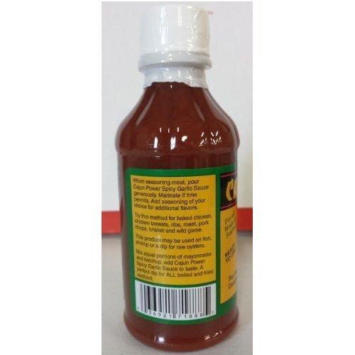 Cajun Power Cajun Power All-Purpose Spicy Garlic Sauce,8 oz.