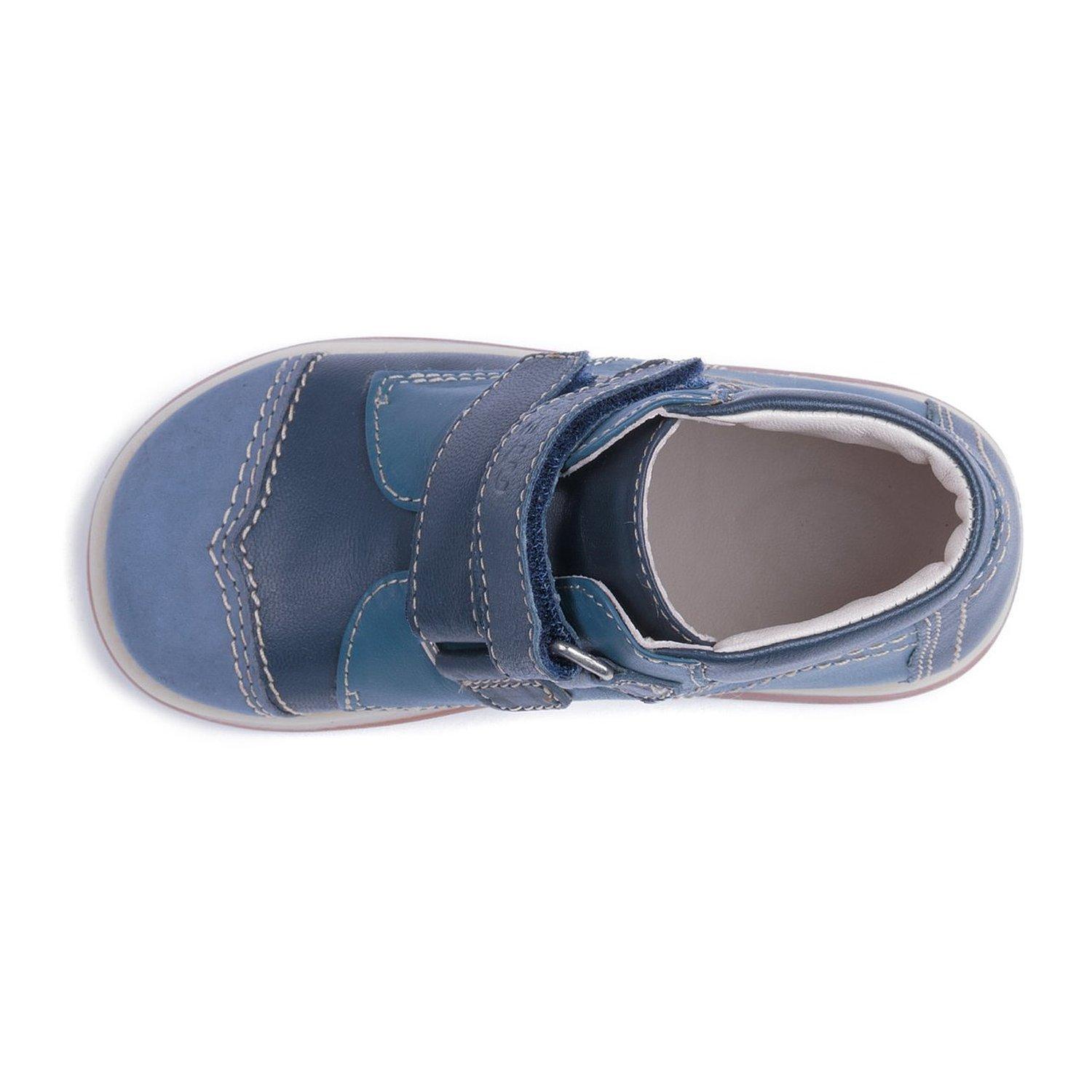 Memo Memo Kids Orthopedic Corrective High-Top Ankle Support AFO Brace-Like Shoes for Arch Supports to Treat and Prevent Tip Toe Walking Flat Feet in Toddler Boys, Navy Blue, 24 (8 M US Toddler)