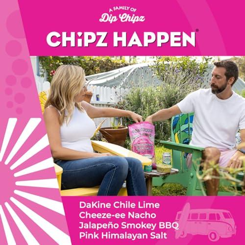Chipz Happen Chip Happenz Tortilla Chipz (Pack of 4) (Nacho Cheese)