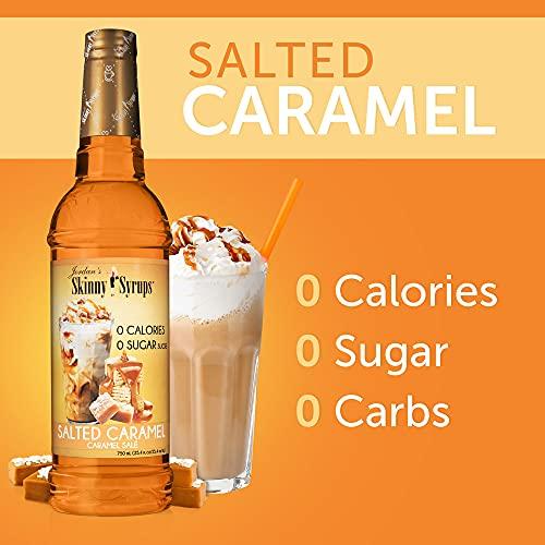 Jordan's Skinny Syrups Jordans Skinny Syrups Jordan Skinny Syrup Sugar Free Salted Caramel,one 25.4 ounce bottle
