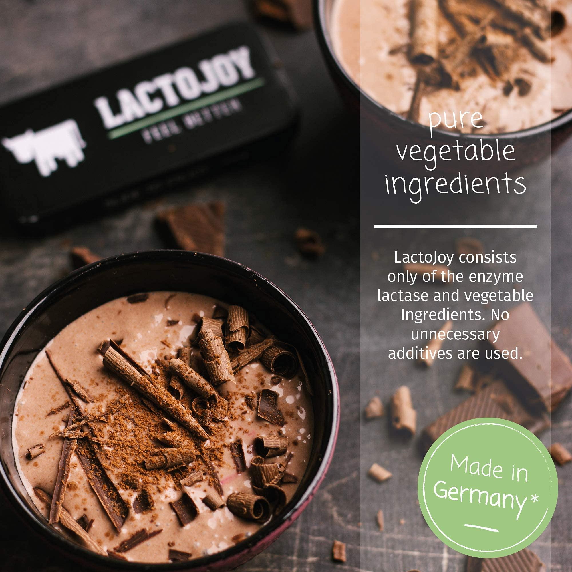 LactoJoy LactoJoy Lactase Pills Bundle of 45 Pcs. and Refill Pack I Powerful Lactase Enzymes for Lactose Intolerance I Ultra Pure Lactase for Improved Digestion I No Silicon Dioxide, No Artificial Flavors