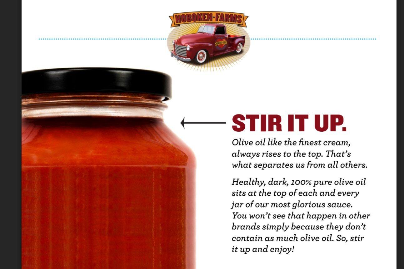 Hoboken Farms Hoboken Farms Marinara Pasta Sauce, Low Sodium, 25 Ounces (Pack Of 6)