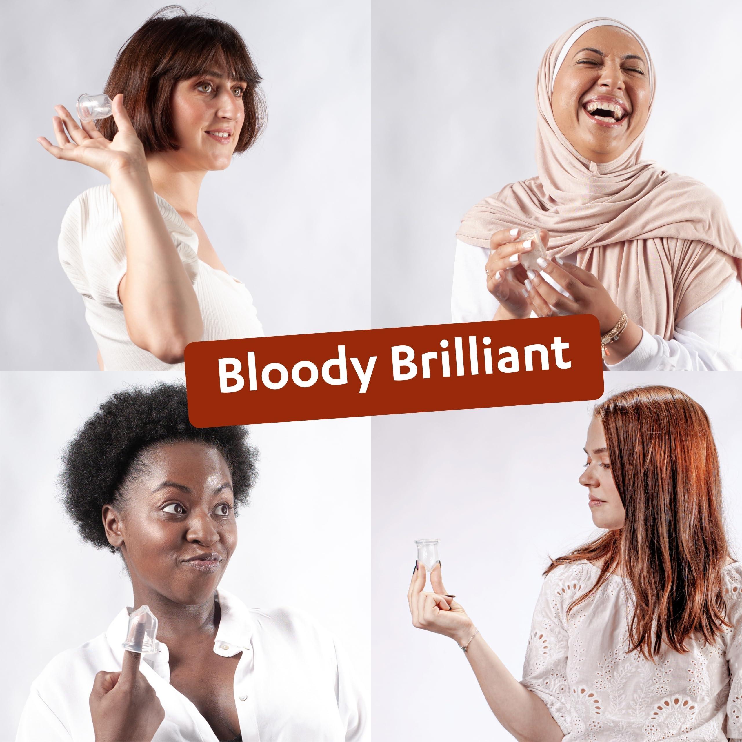 Luneale La Cup Luneale - Reusable Stemless Menstrual Cup - Patented Ergonomic Design Created with Midwives - 100% Platinum Medical-Grade Silicone - Ultra-Comfortable - Size S (Light to Medium Flow)